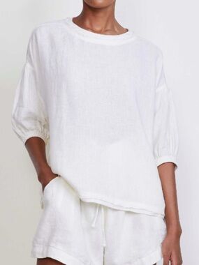 Apiece Apart Delle Linen Tee